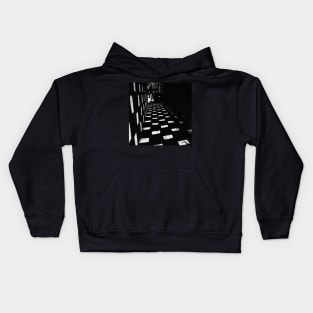 Black Alley Walking Street Photography Kids Hoodie